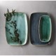 Churchill Stonecast Samphire Green ovaal bord 27 x 12,7 cm (12 stuks)