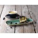 Churchill Stonecast Samphire Green ovaal bord 27 x 12,7 cm (12 stuks)