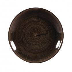 Churchill Stonecast Patina Black Coupe Borden 165mm - Set van 12