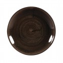 Churchill Stonecast Patina Black Coupe Borden 165mm - Set van 12