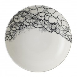 Churchill Kintsugi Accents Quartz Black Coupe Kom 24,8 cm – Doos van 12 stuks