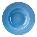 Churchill Stonecast Cornflower Blue kom met brede rand, large 27,69 cm (12 stuks)