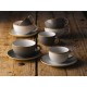 Churchill Stonecast Grey cappuccinokopje 170ml – set van 12 stuks