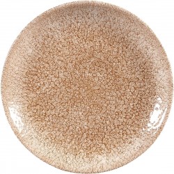 Churchill Raku Garnet Orange Evolve Coupe Bord 16,5 cm - Set van 12 Porseleinen Borden