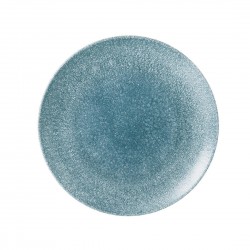Churchill Raku Topaz Blue Evolve Coupe Bord 28,6cm – Set van 12