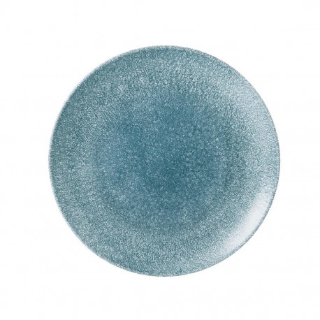 Churchill Raku Topaz Blue Evolve Coupe Bord 28,6cm – Set van 12