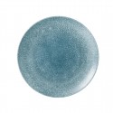 Churchill Raku Topaz Blue Evolve Coupe Bord 28,6cm – Set van 12
