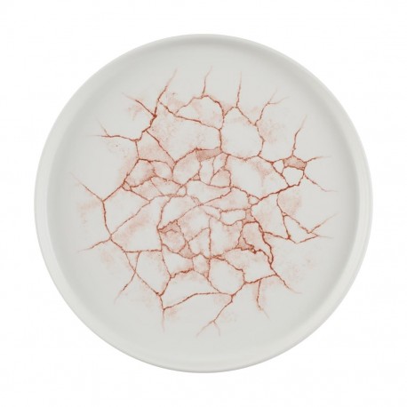 Churchill Studio Prints Kintsugi Coral Borden 260mm – Set van 6