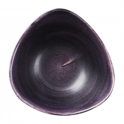 Churchill Stonecast Patina Deep Purple Lotus Kom 23.5cm – Set van 12