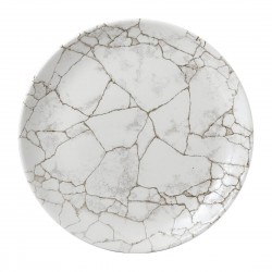 Churchill Studio Prints Kintsugi Agaat Grey Borden 260mm - Set van 12