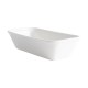 Churchill Counter Serve rechthoekige ovenschalen 120x250mm – wit porselein (set van 4)