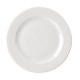 Churchill Bamboo Porseleinen Bord Wit 27,6cm - Set van 12 stuks