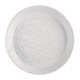 Olympia Cavolo Witte Gespikkelde Platte Ronde Kom 220mm - Set van 4