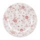 Churchill Rose Chintz Cranberry Bord 30,5 cm – Set van 6 stuks