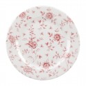 Churchill Rose Chintz Cranberry Bord 30,5 cm – Set van 6 stuks