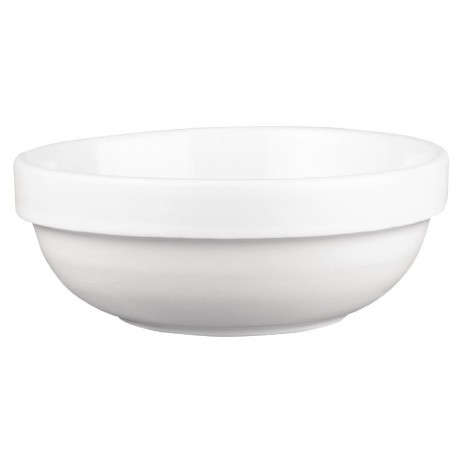 Churchill White Stapelbare Kom 284ml (6 stuks) – Porselein