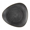 Churchill Stonecast Raw Lotus borden zwart 254mm - set van 12