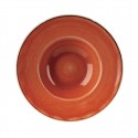 Churchill Stonecast Spiced Orange Kom Met Brede Rand Medium 23,88cm (12 stuks)