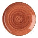 Churchill Stonecast Spiced Orange Evolve Coupe Bord 16,5cm – Set van 12