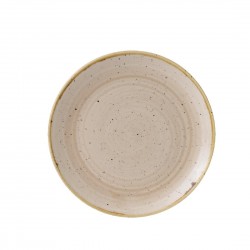 Churchill Stonecast Nutmeg Cream Evolve Coupe Bord 22cm (12 stuks)