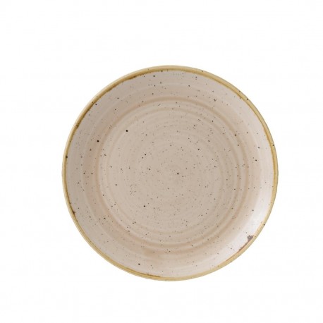 Churchill Stonecast Nutmeg Cream Evolve Coupe Bord 22cm (12 stuks)