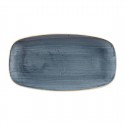Churchill Stonecast Blueberry Ovaal Bord 35,2 x 18,7 cm – Set van 6
