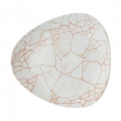 Churchill Studio Prints Kintsugi Lotus Coral Borden 178mm – Set van 12 stuks