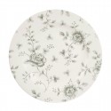 Churchill Rose Chintz Grey Bord 21cm (6 stuks) - Porselein