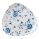 Churchill Rose Chintz Prague Lotus driehoekig bord 19,7 cm (12 stuks) – porseleinen presentatiebord