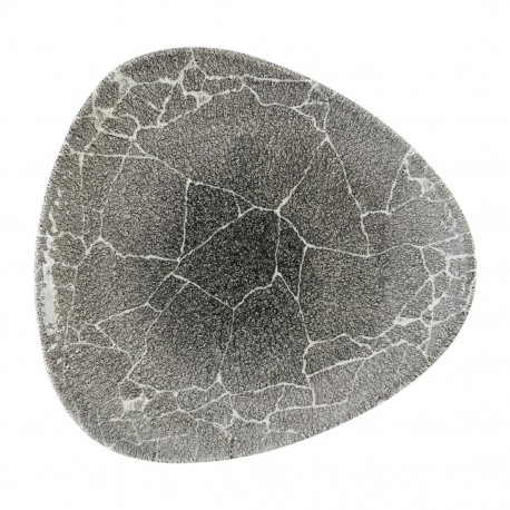 Churchill Kintsugi Reverse Quartz Black Lotus Bord 25,4 cm – Set van 12 stuks