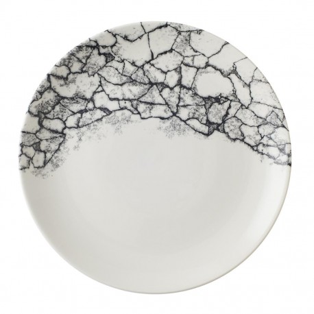 Churchill Kintsugi Accents Quartz Black Evolve Coupe Bord 26cm (12 stuks)