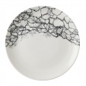 Churchill Kintsugi Accents Quartz Black Evolve Coupe Bord 26cm (12 stuks)