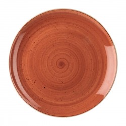 Churchill Stonecast Spiced Orange Schalen (6 stuks) – Keramiek in Oranje