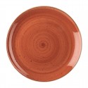 Churchill Stonecast Spiced Orange Schalen (6 stuks) – Keramiek in Oranje