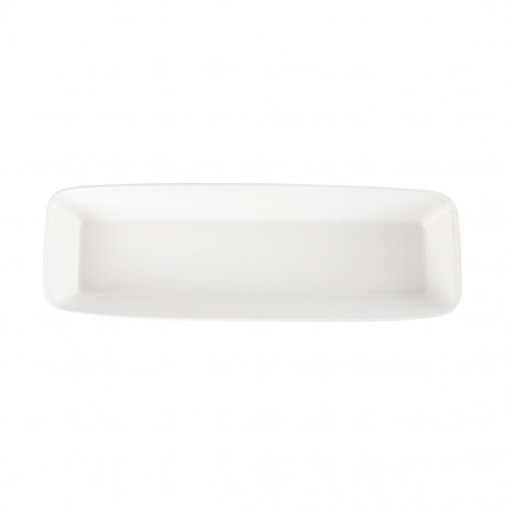 Churchill Counter Serve Rechthoekige Ovenschalen GN 2/4 533 x 165mm – Wit Porselein (2 stuks)