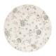 Churchill Rose Chintz Grey Bord 30,5 cm – Set van 6