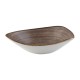 Churchill Stonecast Raw Lotus Brown Kom 229mm (12 stuks) - Hoog Geglazuurd Keramiek