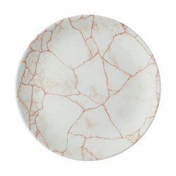 Churchill Studio Prints Kintsugi Evolve Coral Porseleinen Borden 220mm (12 stuks)