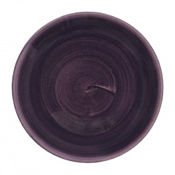 Churchill Stonecast Patina Deep Purple Coupe Bord 22 cm – Set van 12