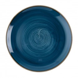 Churchill Stonecast Java Blue Evolve Coupe Bord 28,6cm - Set van 12