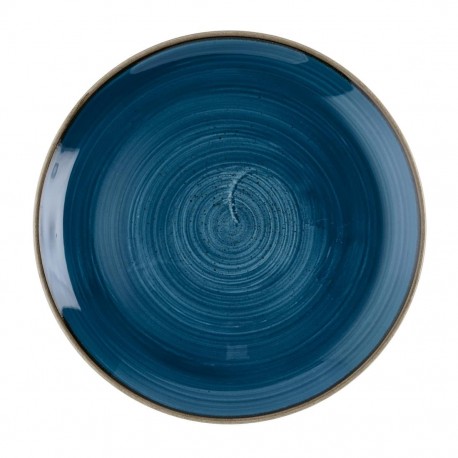 Churchill Stonecast Java Blue Evolve Coupe Bord 28,6cm - Set van 12