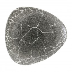 Churchill Kintsugi Reverse Quartz Black Lotus Bord 22,9 cm - Set van 12