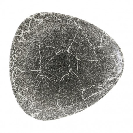 Churchill Kintsugi Reverse Quartz Black Lotus Bord 22,9 cm - Set van 12