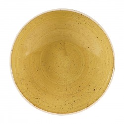 Churchill Stonecast Mustard Lotus Evolve Coupe Kom 18,2 cm - Set van 12