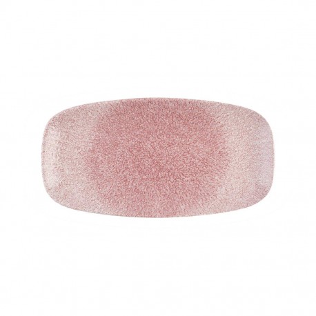 Churchill Raku Pink Quartz ovaal bord 29,8 x 15,3 cm – roze porselein (6 stuks)