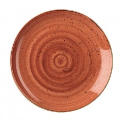 Churchill Stonecast Spiced Orange Evolve Coupe Bord 26cm (12 stuks)