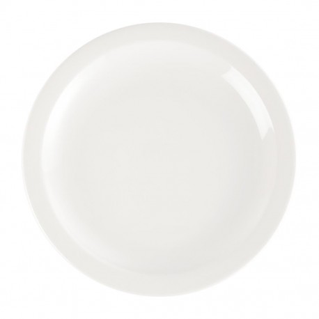 Churchill Whiteware Nova borden 25,4cm – set van 24 stuks – wit porselein