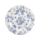 Churchill Toile Prague Bord 30,5cm – Set van 6 – Porselein Blauw
