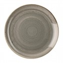 Churchill Stonecast Grey Evolve Coupe Bord 27cm - Set van 12