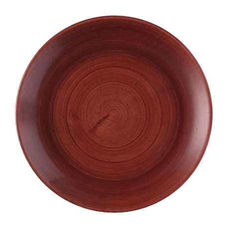Churchill Stonecast Patina Red Rust Evolve Coupe Borden 219mm (12 stuks)